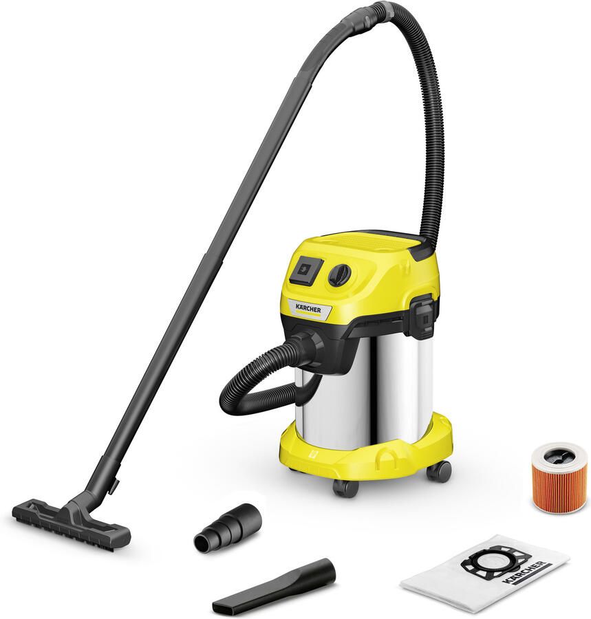 Karcher Nat droog stofzuiger WD 3 P S V-17 4 20 1.628-190.0