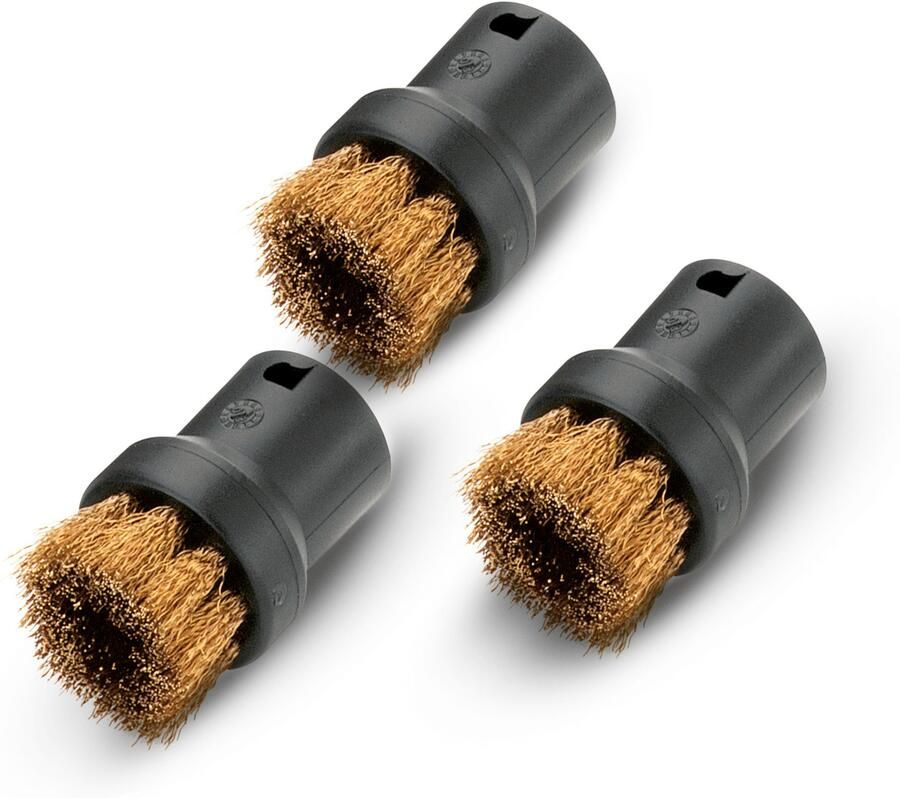 Karcher Set Ronde Borstels met Messing Borstelhaar 2.863-061.0