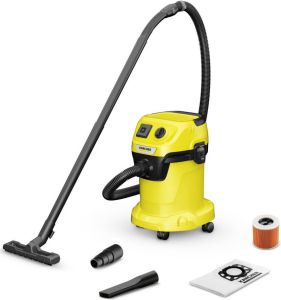 Karcher WD 3 P V-17 4 20 Nat- en droogzuiger | 1000 W | 17L