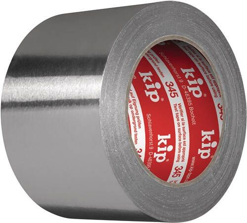 Kip Aluminiumtape | met liners | lengte 100 m | breedte 100 mm wiel | 8 stuks 345-37