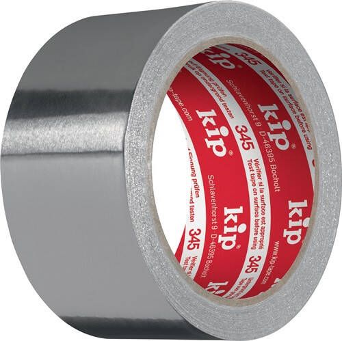 Kip Aluminiumtape | met liners | lengte 25 m | breedte 50 mm wiel | 36 stuks 345-31