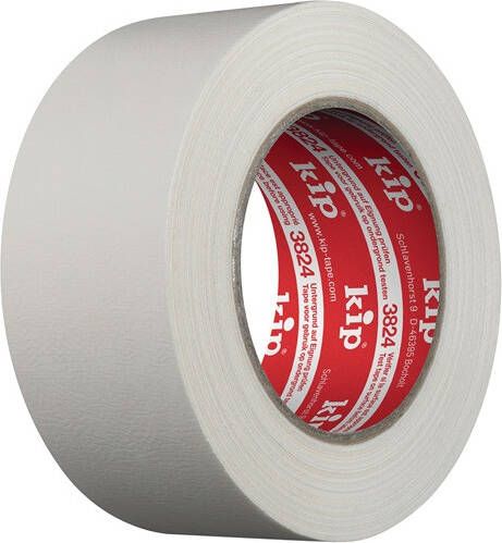 Kip Steenband | wit | lengte 50 m | breedte 50 mm | 24 stuks 3824-55