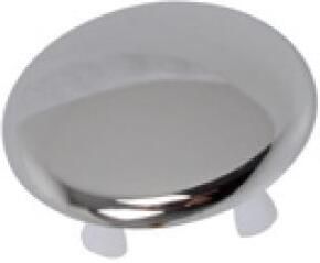 Kirchhoff Afdekplaat overloop wastafel chroom 18 22 mm om vast te klemmen 988425048