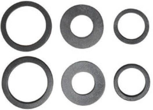 Kirchhoff Afdichting voor slangkoppelingsassortiment rubber voor 1 2" 3 4" 1" (3x2) 98696890