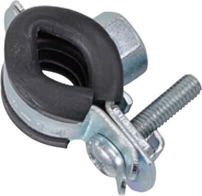 Kirchhoff Buisklem 21 23 mm geluiddicht voor 1 2" met stokschroef M8 x 80 mm (2x) 973552355
