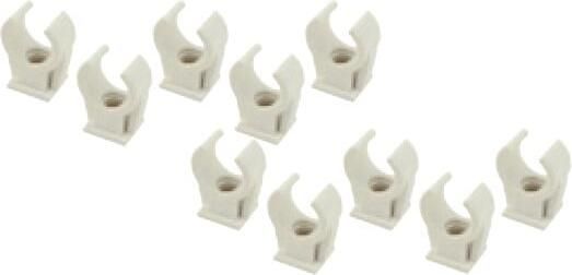 Kirchhoff Buisklem eenvoudig 22 mm met M6 draadhuls (10x) 989184455