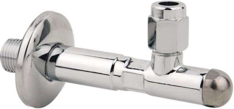 Kirchhoff CHE Haakse-kraan 1 2"ET x 75 mm x 10 mmQ met rozet 986258148