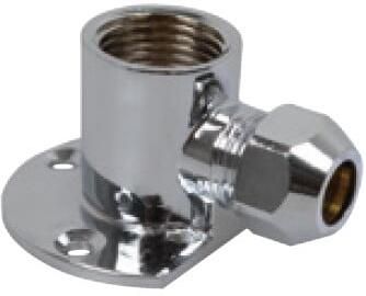 Kirchhoff Compressie hoek muurplaat 1 2"IT x 10 mm 989126048