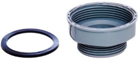 Kirchhoff ECO-SAVE kunststof afstandsring voor sifon grijs 2" IT x 1 2" ET 988377059