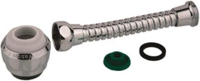 Kirchhoff ECO-SAVE metalen slang M22IT 7 5l min met sproeikop 98959061