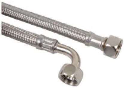 Kirchhoff Flexibele slang voor spoeltank 3 8"H x 200 mm x 3 8"IT eenzijdig 90° hoek 98628405