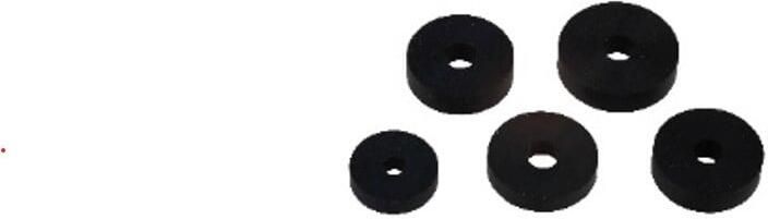 Kirchhoff Klepschijfpakking-assortiment rubber 12x3x3 15x4 5x3 15x4x4 15x4 5x4 17x4 5x4mm voor bovenste deel (5x1) 98697250