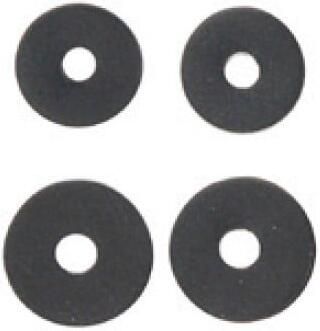 Kirchhoff Klepschijfpakking-assortiment rubber 4 x 13 x 4 4 x 14 x 4 mm voor bovenste deel (2x2) 98696280