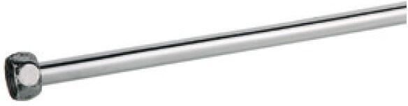Kirchhoff Koperen buis 400 mm chroom 10 mm met 1 2" wartelmoer 986581113
