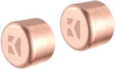 Kirchhoff Koperen eindkap blank 15 mm 1 socket (5301) (2x) 98920200