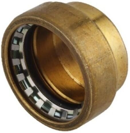 Kirchhoff Koperen eindkap blank 15 mm 1 socket (S301) 989474117