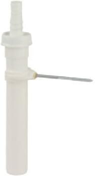 Kirchhoff Kunststof dompelbuis wit 1 2" H x 250 mm voor DN40 mm sifon mit 3 4" apparaataansluiting met houder 98838148