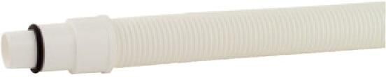 Kirchhoff Kunststof vervangingsslang wit 40 50 mm voor flexibele sifon 98836108 98836208