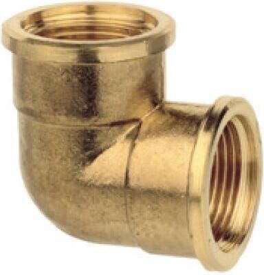 Kirchhoff Messing bocht 90° blank 1 2"IT 989382355