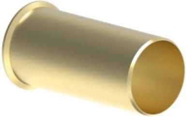 Kirchhoff Messing steunhuls blank klemkoppeling voor 15 mm koperen buis (4x) 989462217