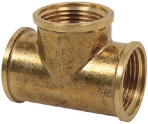 Kirchhoff Messing T-stuk blank 3 4"IT 989403355