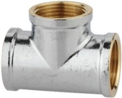 Kirchhoff Messing T-stuk chroom 1 2"IT 989402155