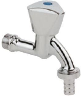 Kirchhoff Messing uitlaatklep met kaphandvat chroom 1 2"ET x 3 4"ET x 1 2"mondstuk 986170113