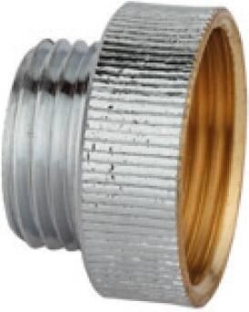Kirchhoff Messing verloopstuk chroom 3 4"H x 1 2"ET 989321155