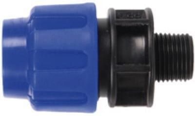 Kirchhoff PP overgangsstuk 25 mm x 3 4"ET klemkoppeling voor HDPE 984842217
