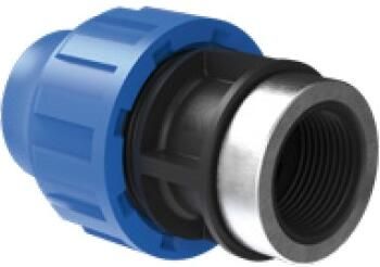 Kirchhoff PP overgangsstuk 20 mm x 1 2"IT klemkoppeling voor HDPE 984843117