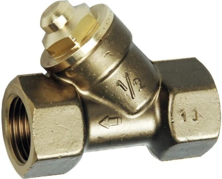 Kirchhoff Roodmessing terugslagklep 1 2"H x 1 2"H x 1 2" 989195355