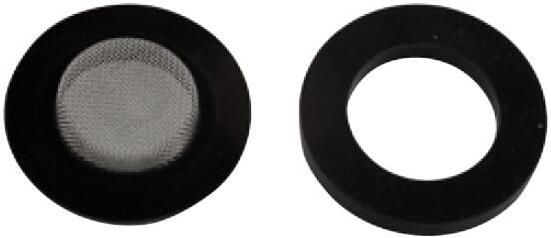 Kirchhoff Schroefafdichting rubber 14 5 x 26 x 3 16 x 26 5 x 3 mm met zeef voor toevoerslang 3 4" (2x) 98697150