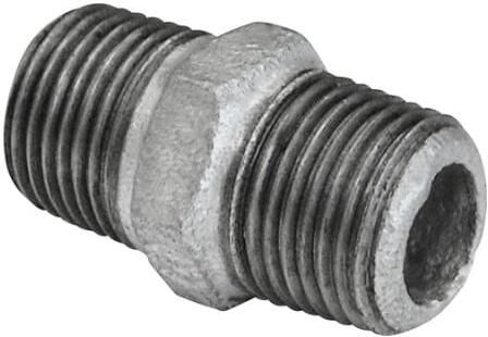 Kirchhoff Dubbele nippel van smeedbaar ijzer verzinkt 3 4"ET (280) 989782055
