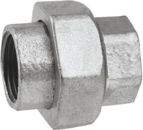Kirchhoff Smeedbare ijzeren schroefaansluiting verzinkt 1 2"IT conisch afgedicht (340) 989806055