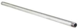 Kirchhoff Smeedbare ijzeren pijpnippel verzinkt 1" x 2000 mm (23) 989826355