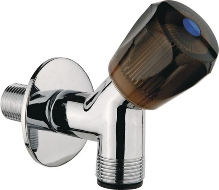 Kirchhoff Wandventiel met aansluiting voor CH-apparaat 1 2"ET x 3 4"ET voor rozet met acrylgreep 986304155