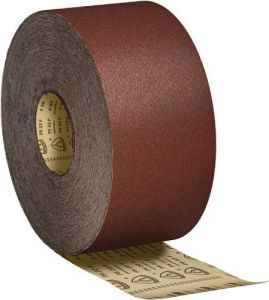 Klingspor Schuurpapierrol | 115 mm korreling 120 | voor hout verf | korund | 1 stuk 2988