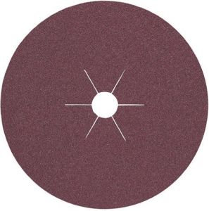 Klingspor Schuurschijf | d. 125 mm korreling 80 | voor hout metaal | korund | 25 stuks 11016
