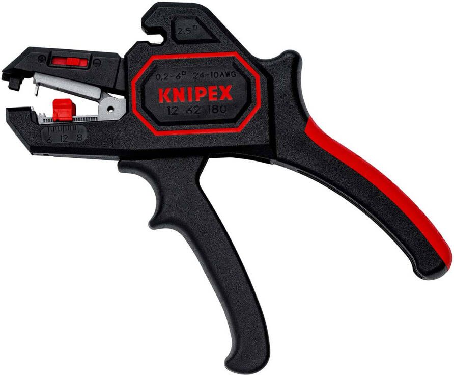 Knipex Automatische isolatiestripper | 1 stuks 12 62 180 SB 12 62 180 SB