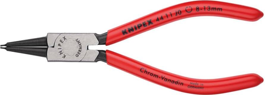 Knipex Borgveertang voor binnenringen in boringen | Kunststof bekleed | Zwart geatramenteerd 44 11 J0 SB