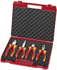 Mtools KNIPEX Gereedschapsbox "RED" Electro Set 1 |