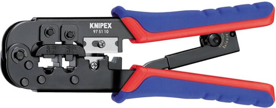 Knipex Crimptang westernstekkers 6 en 8 polig 97 51 10 SB 975110SB