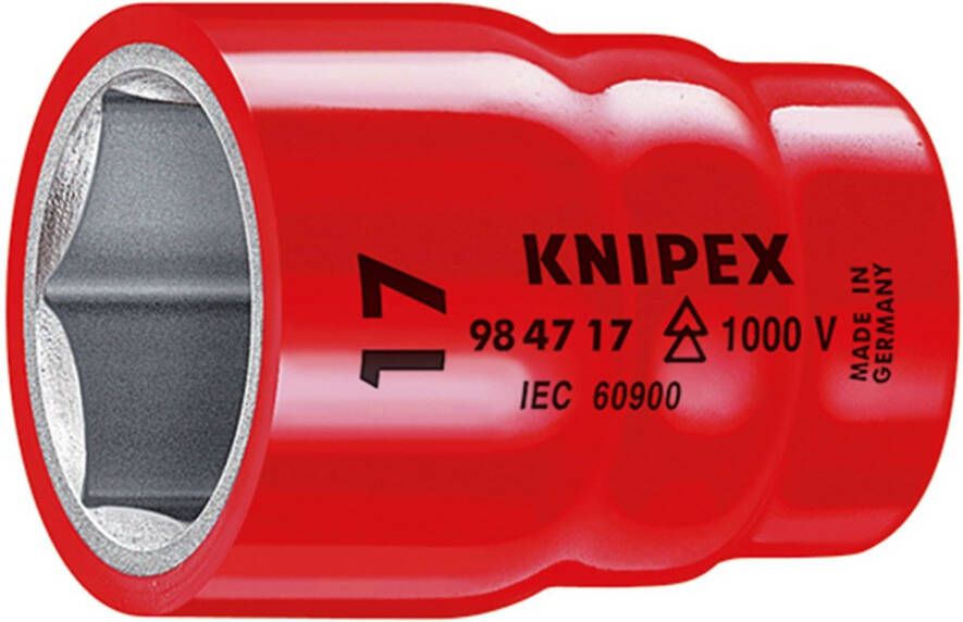 Knipex Dop voor ratel 1 2 " 10 mm VDE 98 47 10 984710