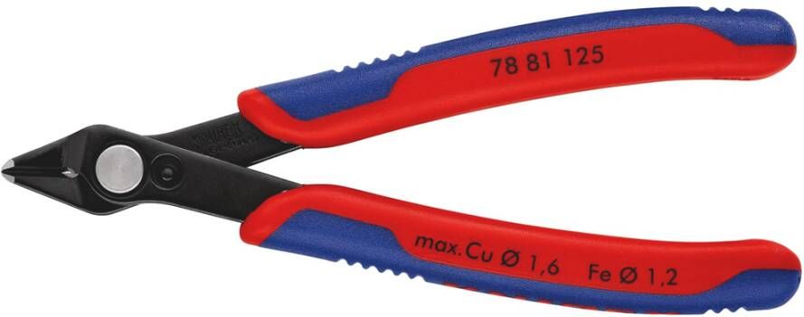 Knipex Electronic Super Knips | 125 mm Lengte | Meer-Componentengrepen | Gebruineerd 78 81 125 SB