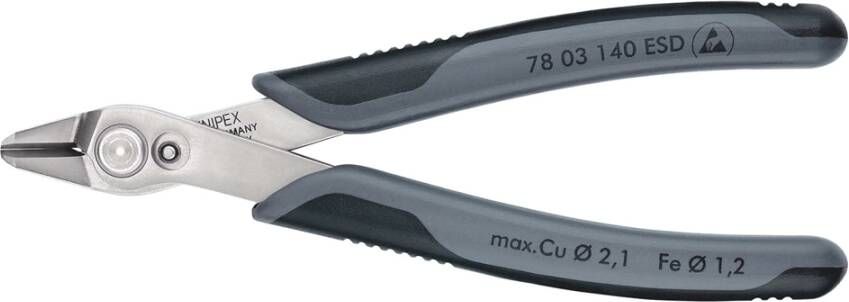 Knipex Electronic Super Knips XL ESD | 140 mm Lengte | Meer-Componentengrepen 78 03 140 ESDSB