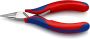 Knipex Elektronica-grijptang | Meer-componentengrepen | Lengte 115 mm | Zelfbedieningskaart blister 35 22 115 SB - Thumbnail 1