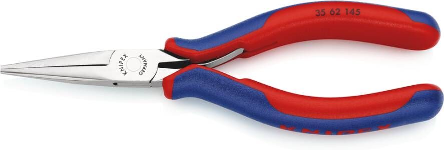 Knipex Elektronica-grijptang | Meer-componentengrepen | Lengte 145 mm | Zelfbedieningskaart blister 35 62 145 SB