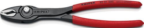 Knipex Frontgrijptang | lengte 200 mm | gepolijst kunststof mantel | zwart gefosfateerd | 1 stuk 82 01 200 82 01 200