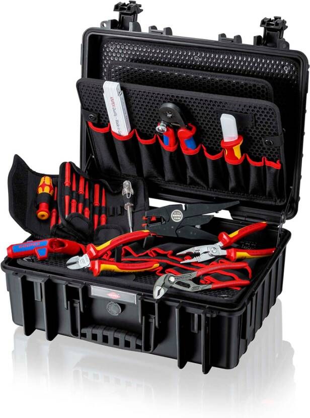 Knipex Gereedschapskoffer "Robust23" Elektro | 8-delig 00 21 35