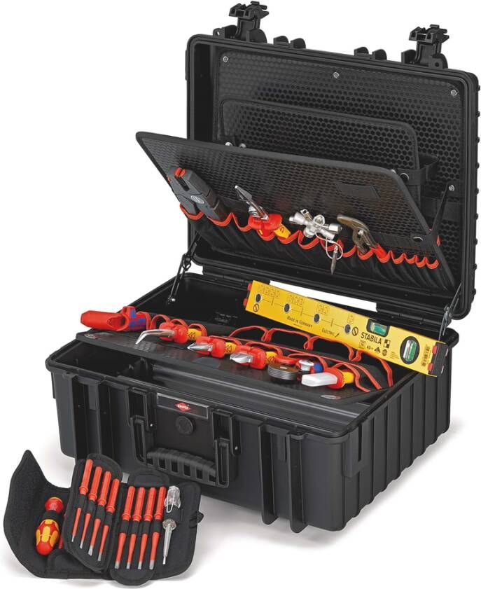 Knipex Gereedschapskoffer "Robust34" Elektro | 11-delig 00 21 36